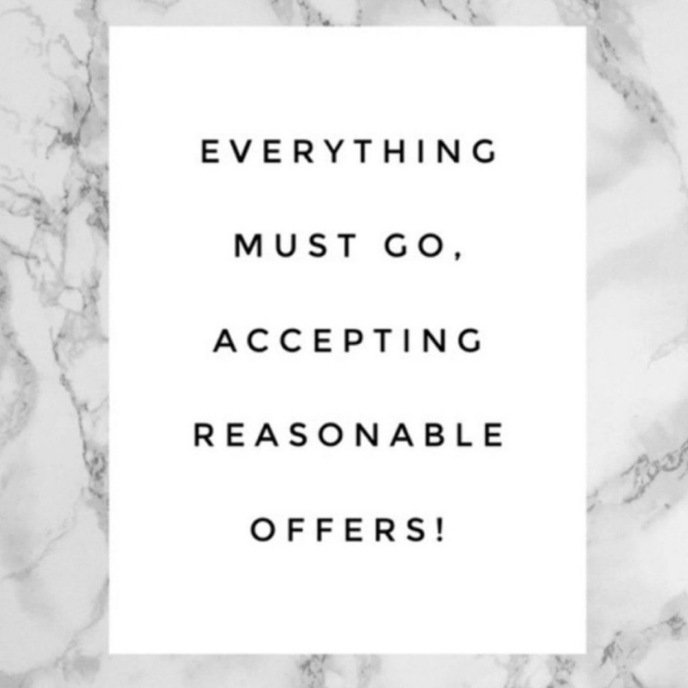 MOVING SALE!!! Entire closet needs to go - ALL OFFERS CONSIDERED
